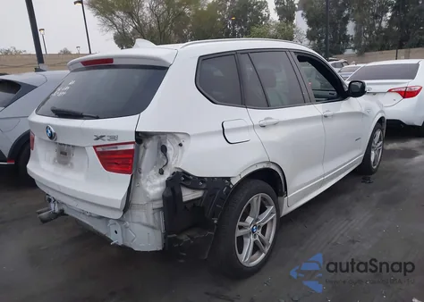 2014 BMW X3 xDrive35I из США, поврежденный, VIN 5UXWX7C51EL983927
